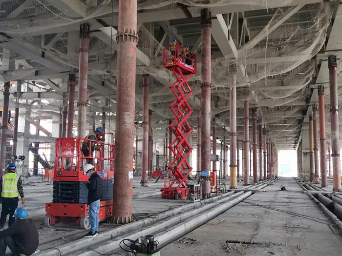 开云在线开户-(中国)官方网站
高空作业车为北京冬奥会项目建设加速